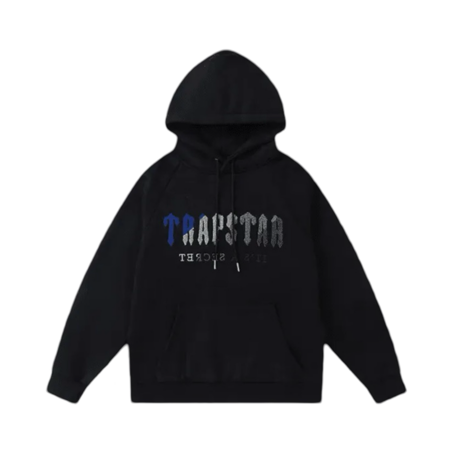 Trapstar Tracksuit Black/Dark Blue