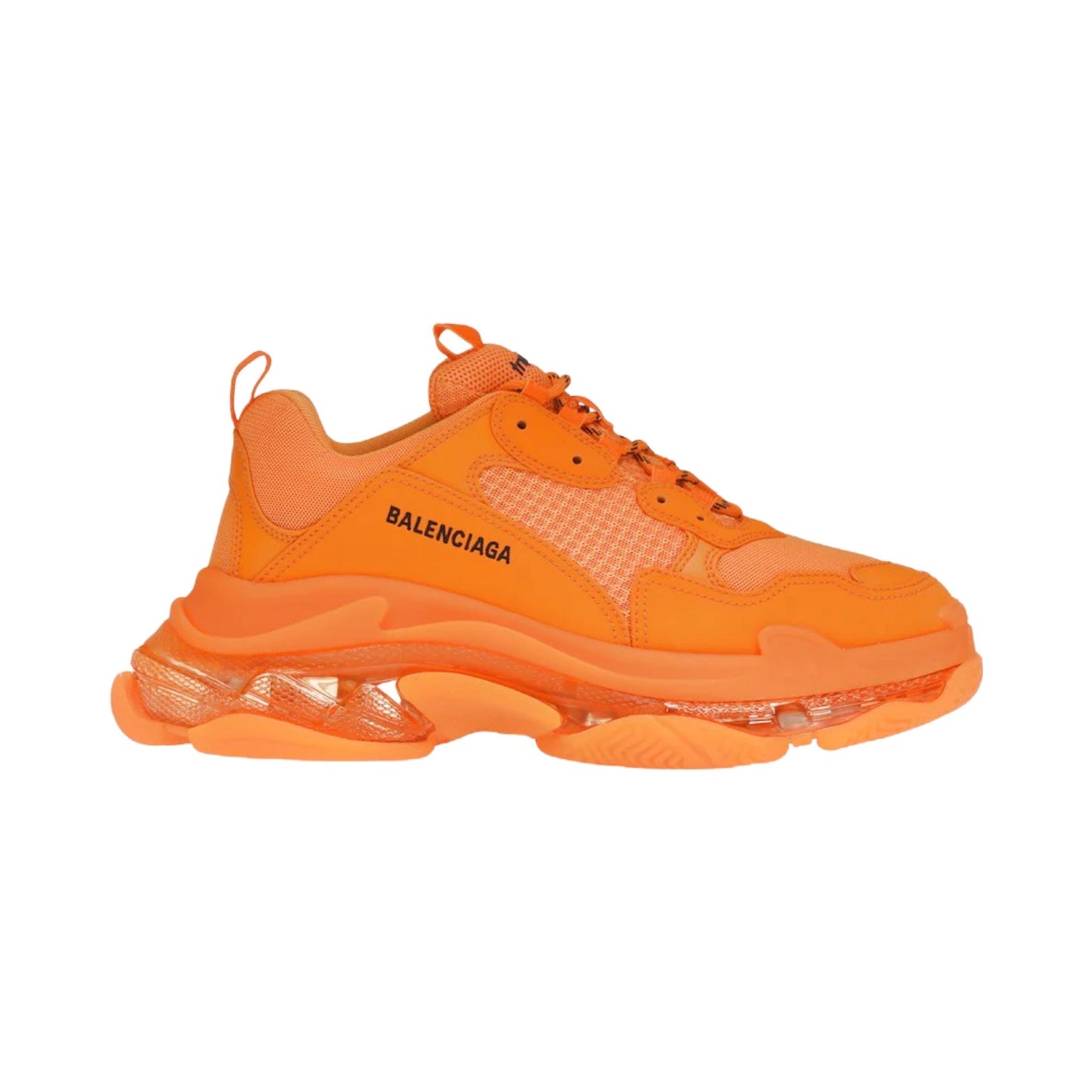 Balenciaga Triple S Clear Sole Orange