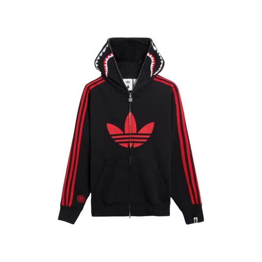 Bape x Adidas Shark Fleece Full Zip