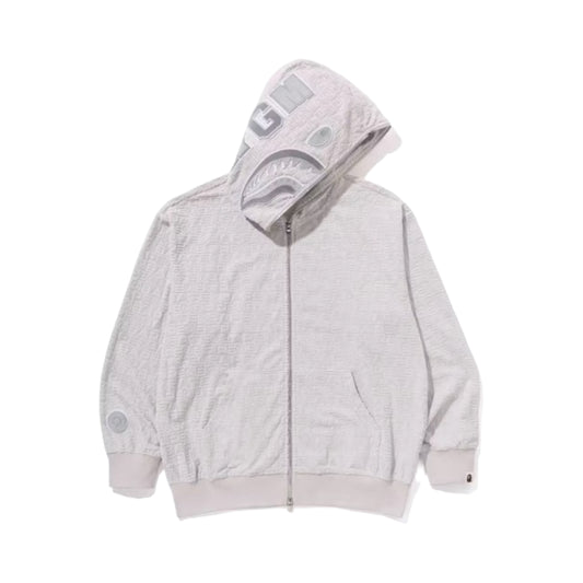 Bape Hoodie Shark Total Grey