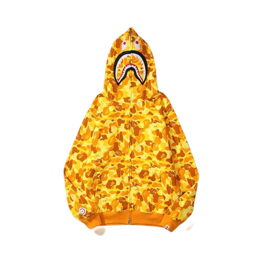 Bape Hoodie Yellow