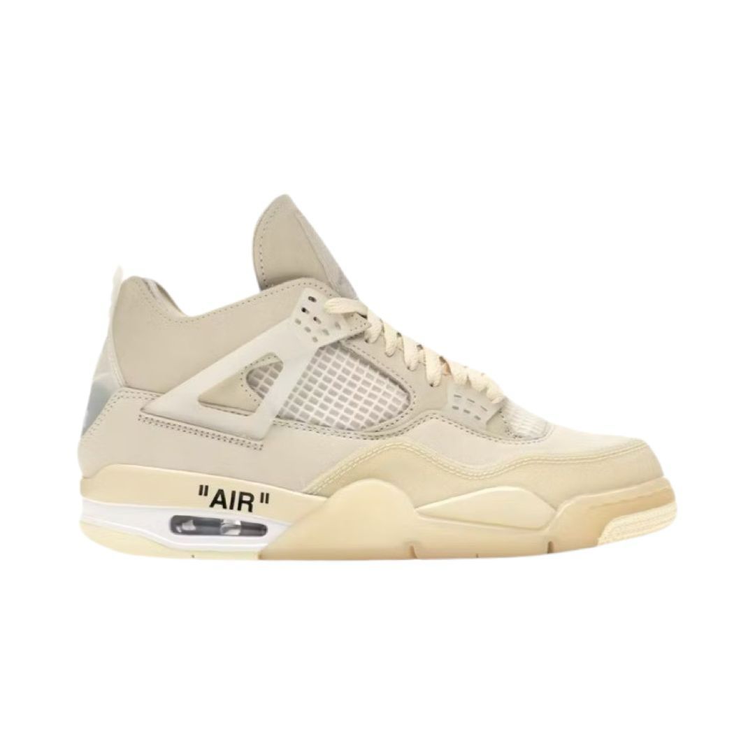 Jordan 4 Retro Off White Sail