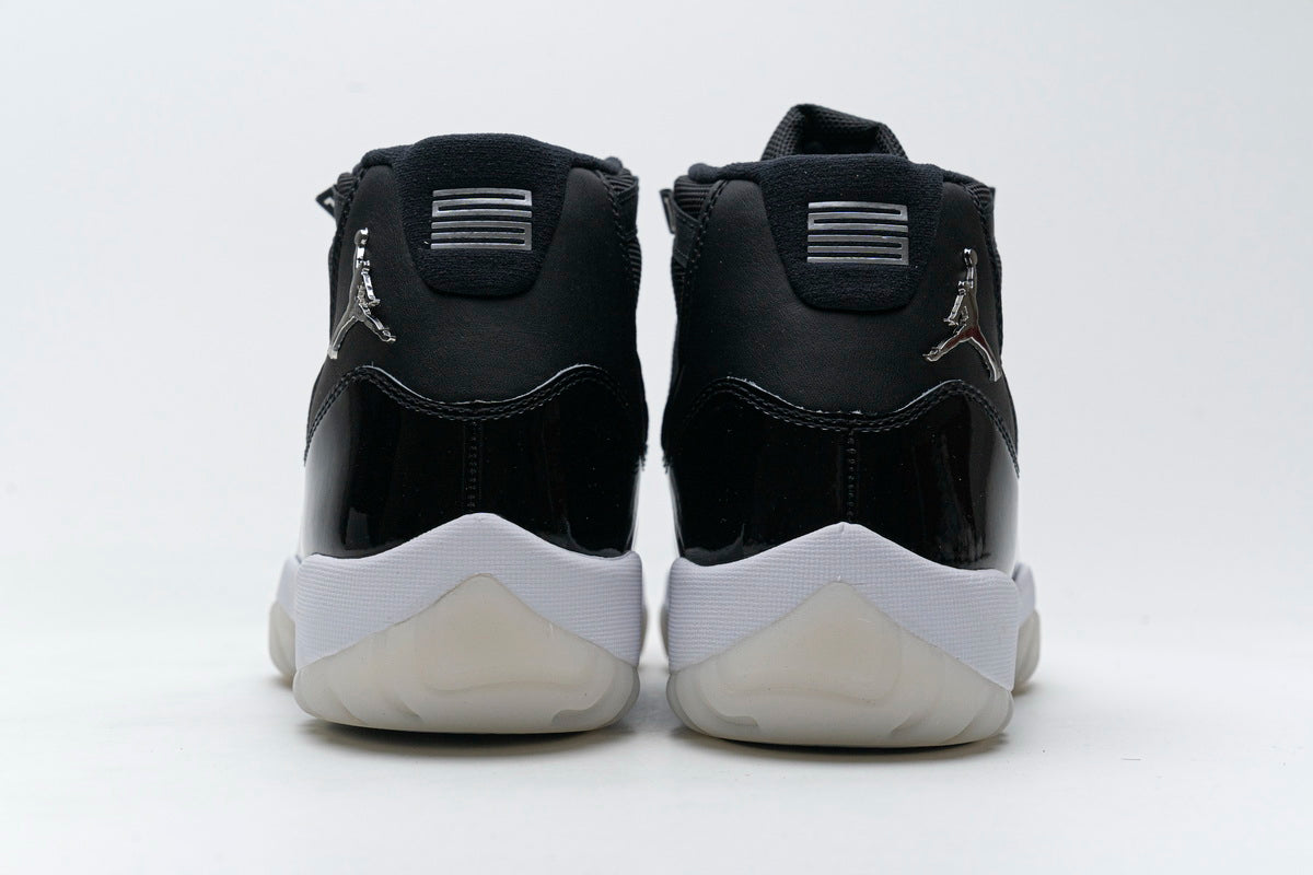 Air Jordan 11 25th Anniversary Black Silver