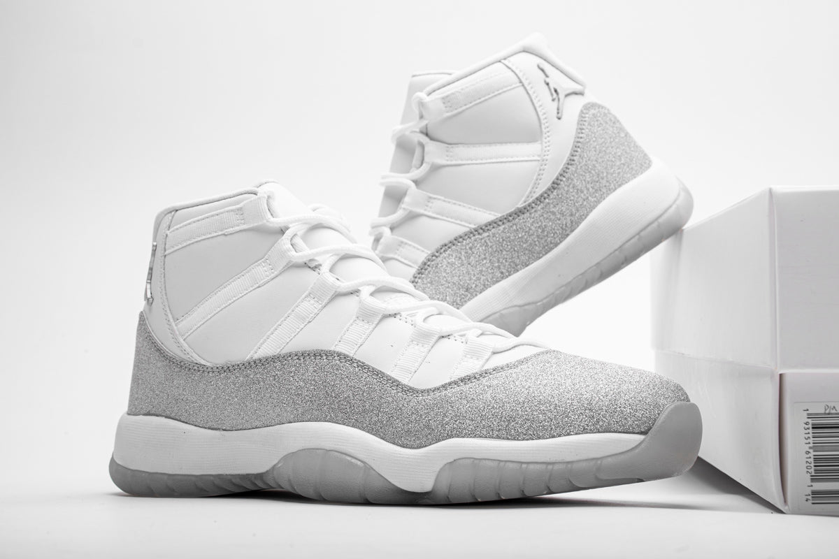 Air Jordan 11 retro White Metallic Silver